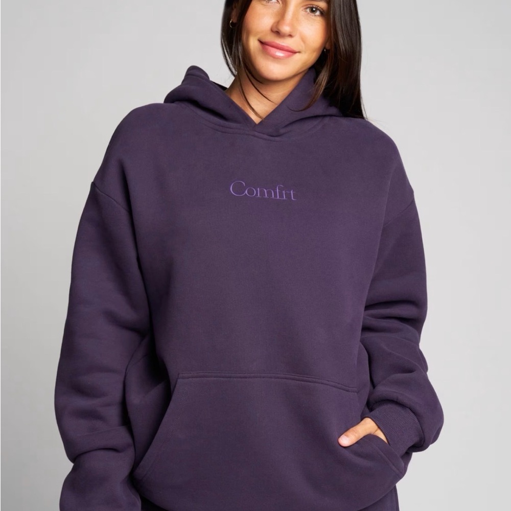 Comfrt BlackBerry Hoodie and Sweatpants Set - Picture 3 of 6